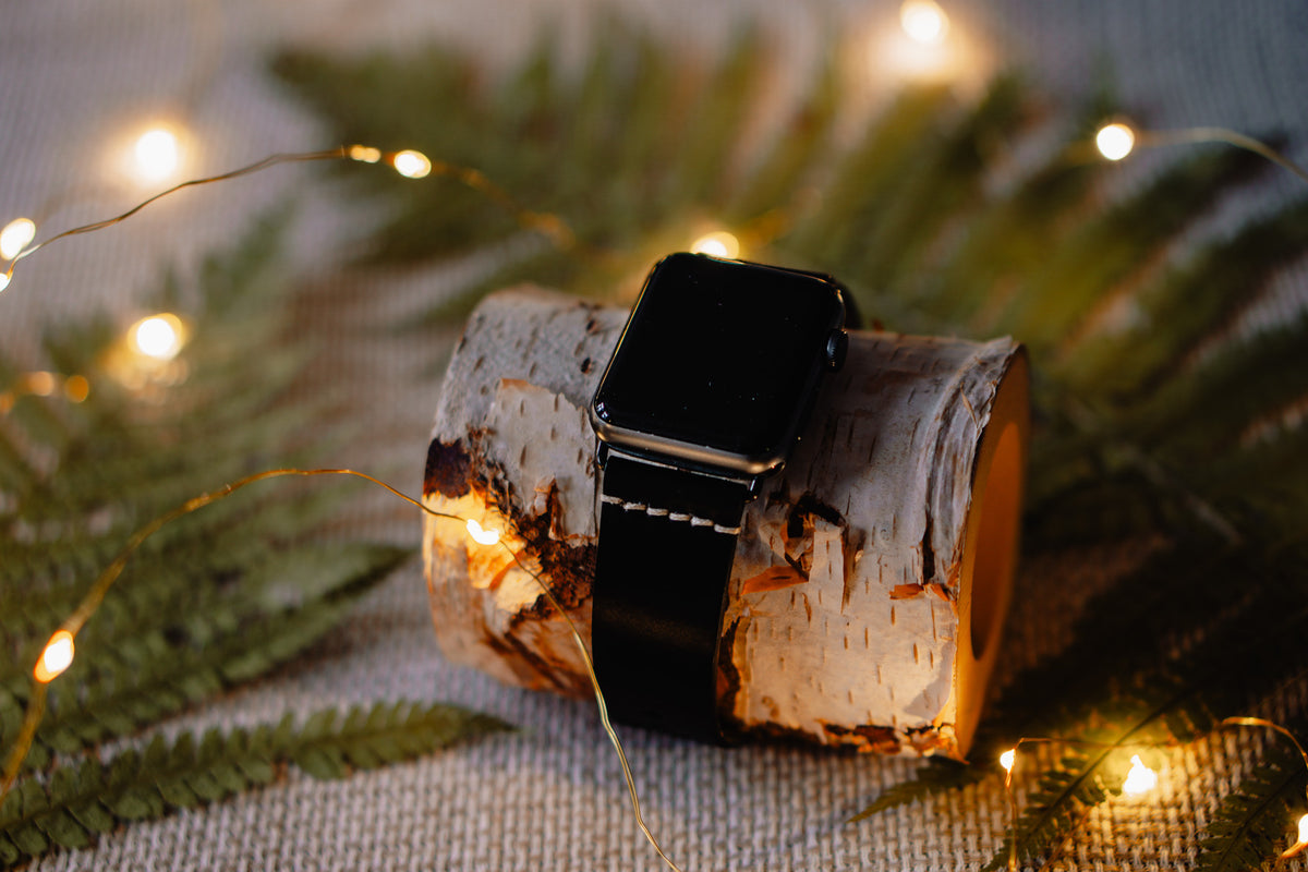 Bionti Lederarmband in Herbst- und Winterstimmung