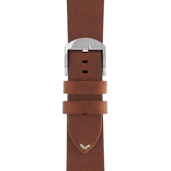 Zermatt Chestnut – Lederarmband von Bionti